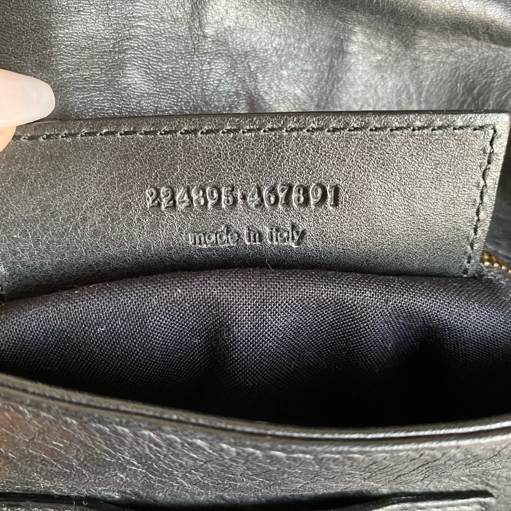 EUC Balenciaga Arena Clutch Pouch Anthracite - Picture 10 of 11